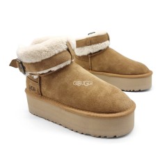 Ugg Mini Platform Strap Chestnut