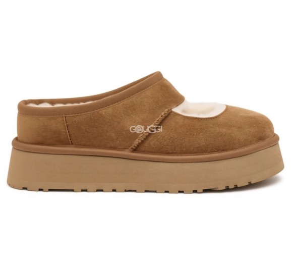 Ugg Bea Mary Jane Chestnut