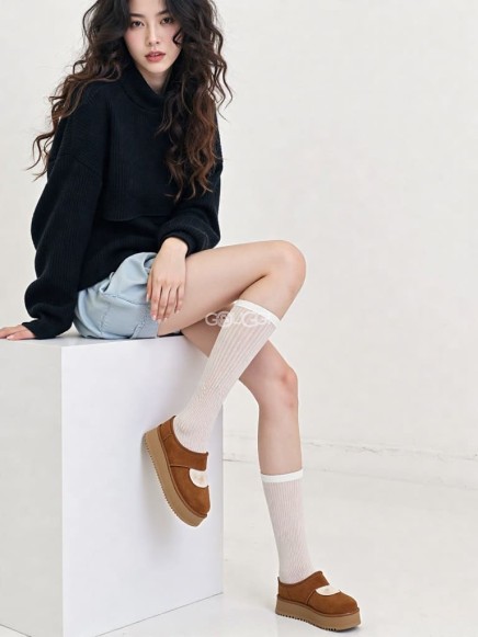 Ugg Bea Mary Jane Chestnut