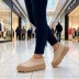 Женские слипоны Ugg Tasman Hybrid Leather Sand