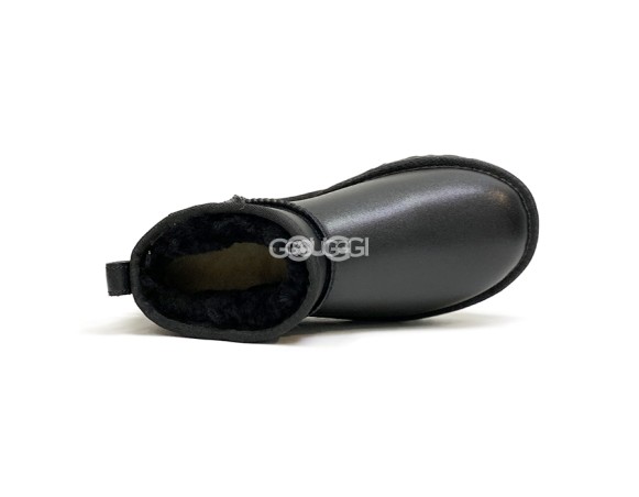 Ultra mini Leather Black