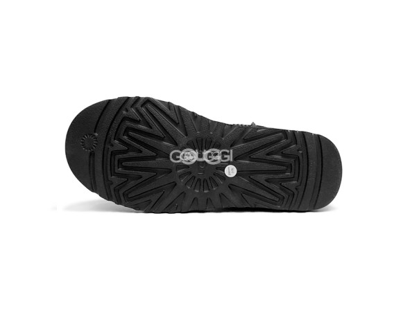 Ultra mini Leather Black