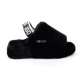 Ugg Fluff Yeah Slide Black