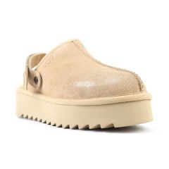 Goldenstar Clog Platform Sand