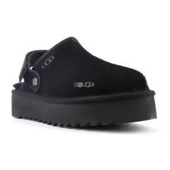 Goldenstar Clog Platform Black