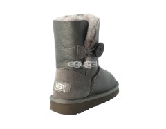 Kids Bailey Button Metallic Grey