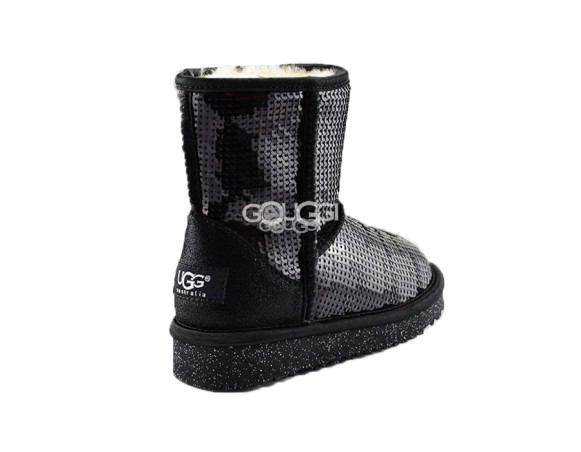 Kids Classic Short Sparkles Black