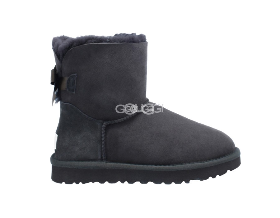 Chocolate bailey bow uggs discount