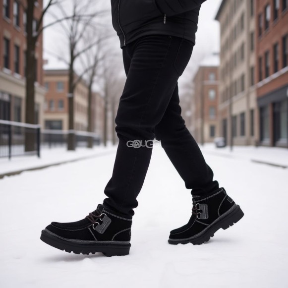 Ugg Mens Hayden Moc Chukka Black