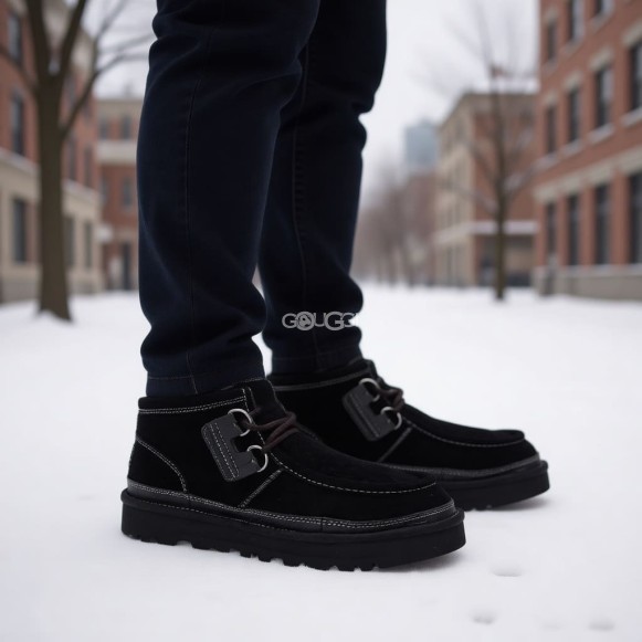 Ugg Mens Hayden Moc Chukka Black