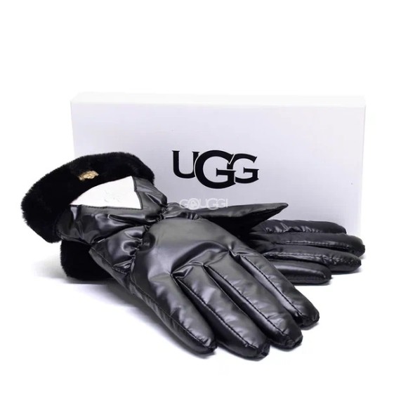 Ugg Gloves Black