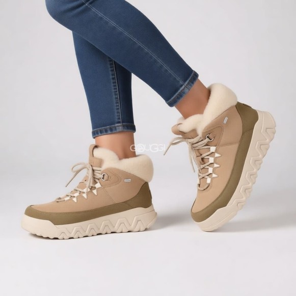 TerreTrail Cozy Lace Boot Sand