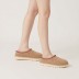 Tasman Slippers Sand Dark Cherry
