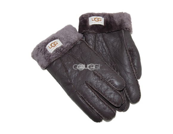 Перчатки мужские Ugg Men Gloves Chocolate Metallic