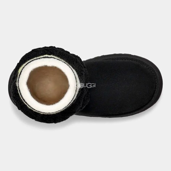 Ugg Classic Sweater Letter Black