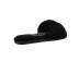 Fluff Slide Slippers Black