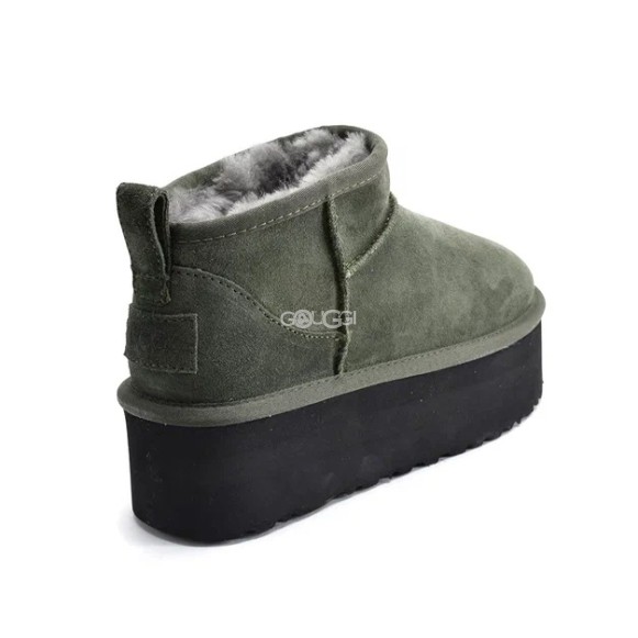 Ugg Classic Ultra Mini Platform Olive