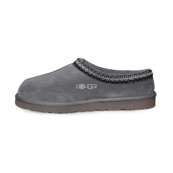 Man`s Tasman Slippers Dark Grey
