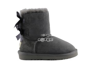Kids Bailey Bow Grey