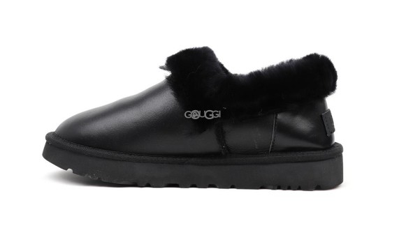 Nita Slipper Metallic Black