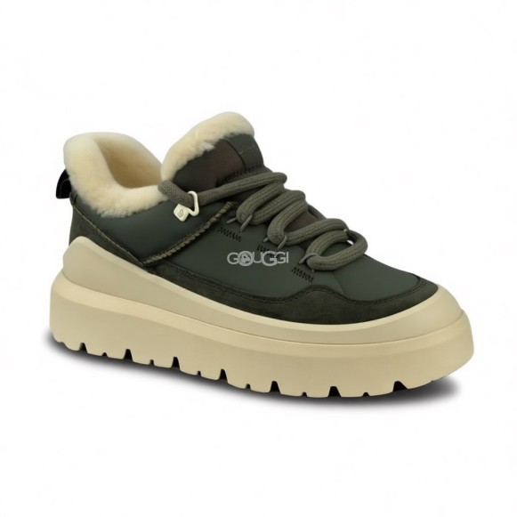 Ugg Mens Heritage Utility Sneaker Moss Green