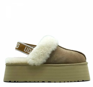 Ugg Funkette Suede Platform Sand