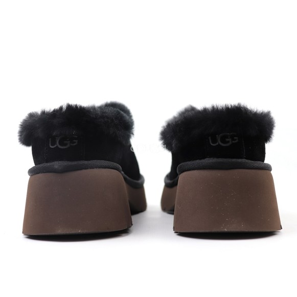 New Heights Cozy Clog Black