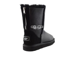 Classic Short ZIP Metallic Black