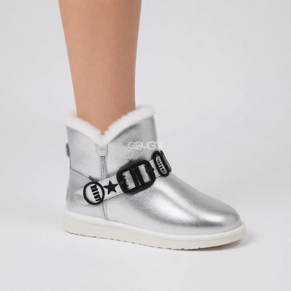 Mini Snow Pack Metallic Silver