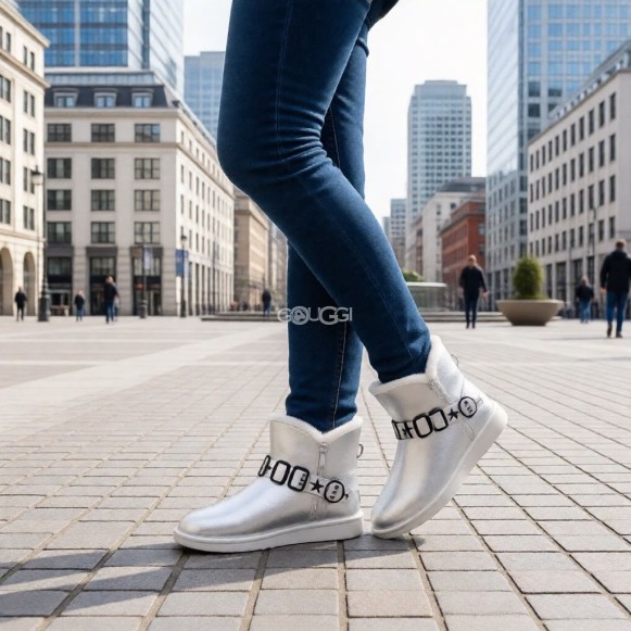 Mini Snow Pack Metallic Silver