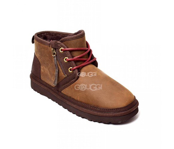 Mens Neumel Zip Chocolate