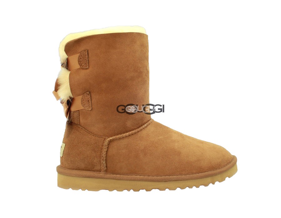 Chestnut uggs bailey bow sales