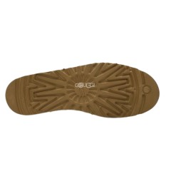 Classic Zip Mini Suede Boot Chestnut